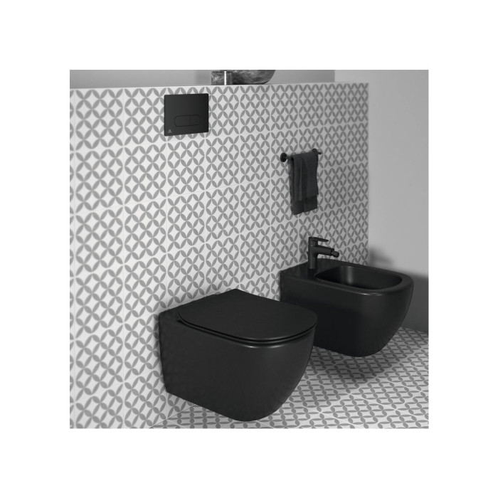 Встраиваемые комплекты унитазов IDEAL STANDARD (6 в 1), черная кнопка