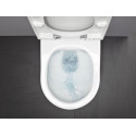Built-in toilet frame LAUFEN 4 in 1, black-matt + wall-mounted toilet LAUFEN Pro Rimless with SLIM Slowclose seat
