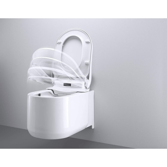 Умный подвесной унитаз GROHE Sensia Arena Rimless с функцией биде