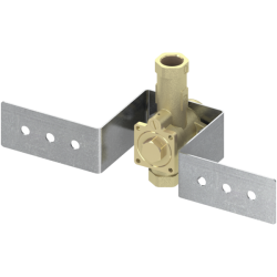 The urinal module is mounted into the masonry TECEbox U1, 9370021.