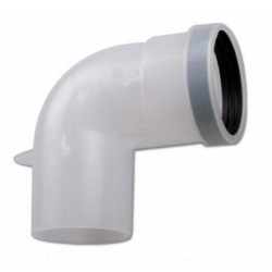 Kamino (pipe) elbow for exhaust gases JUNKERS Ø 80 mm L90°AZB619