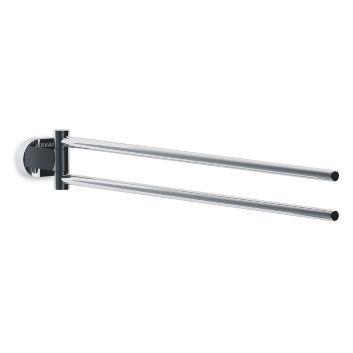 Double swivel towel holder RAVAK Chrome
