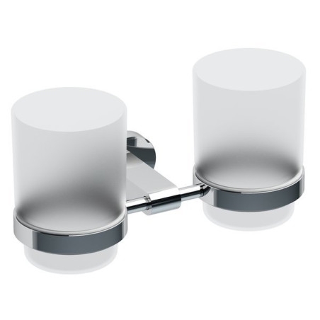 Kandja kahe klaasiga (matte klaas) RAVAK Chrome