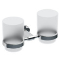 Kandja kahe klaasiga (matte klaas) RAVAK Chrome
