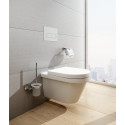 Holder with a container for toilet brush RAVAK Chrome