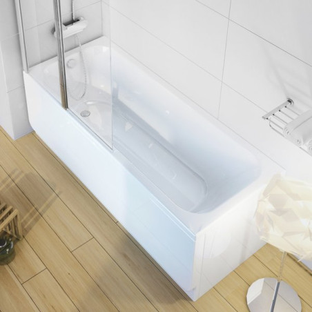 Acrylic rectangular bathtub RAVAK Chrome