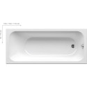 Acrylic rectangular bathtub RAVAK Chrome