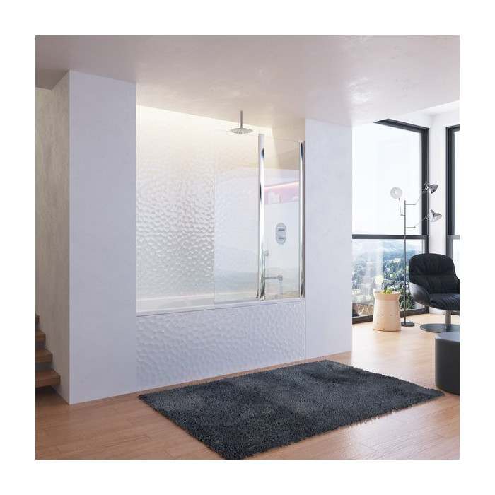 Acrylic rectangular bathtub RAVAK Chrome