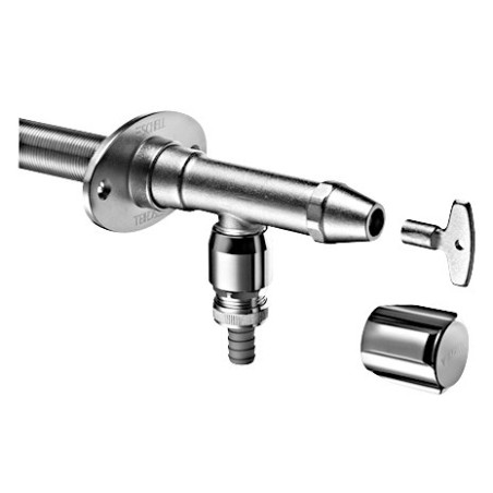 Незамерзающий уличный кран SCHELL Polar II для стен толщиной 200 / 500 мм