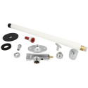 Frost-free outdoor faucet SCHELL Polar II set for wall thicknesses of 200 / 500 mm
