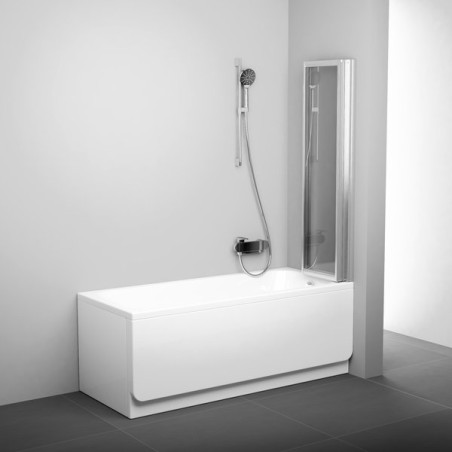 Three-part folding bath screen RAVAK 130-VS3