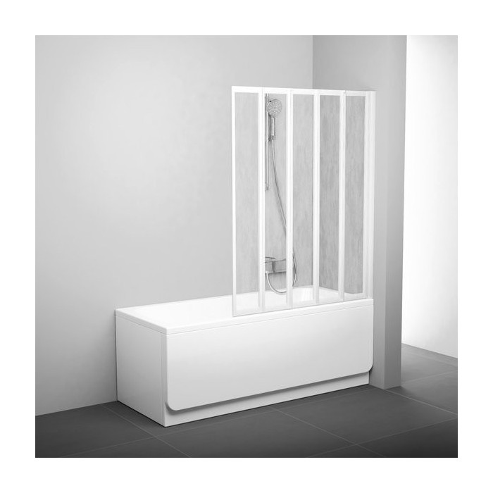 Пятисекционная складная стенка для ванны RAVAK VS5