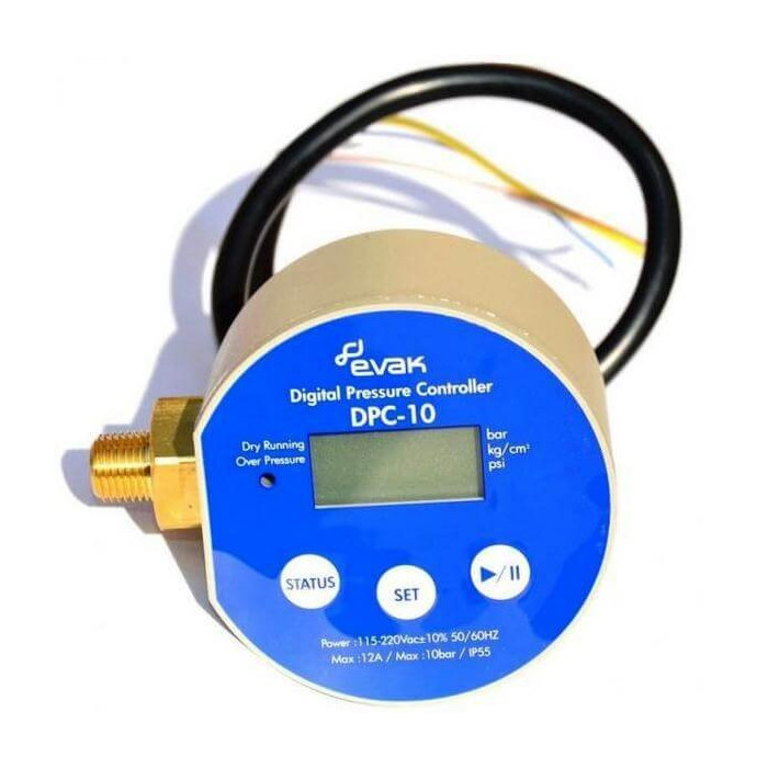 Digital pressure relay EVAK DPC-10