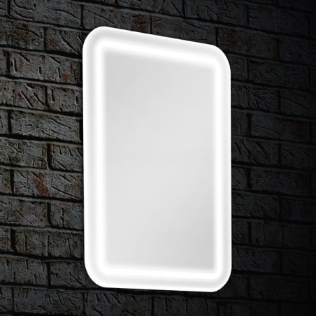 Mirror with LED backlight BLU Leon 80 x 60 cm