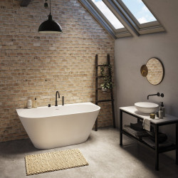 Kivimassist vann PAA Deco Siena Siid, valge, 810 x 1660 mm