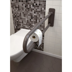TERMA arm support with toilet paper holder