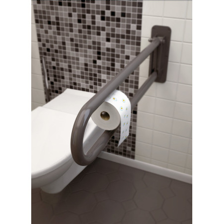 TERMA arm support with toilet paper holder