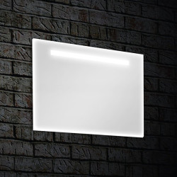 LED-iga pihustatav peegel BLU Burgos 80 x 65 cm