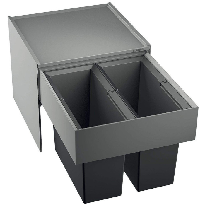 Jäätmete sorteerimise süsteem 45 cm BLANCO SELECT II 45/2 kapile, 2 x 16 l