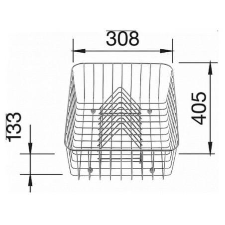 BLANCO sink. Dish drying basket