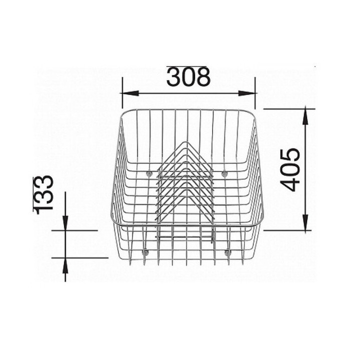 BLANCO sink. Dish drying basket