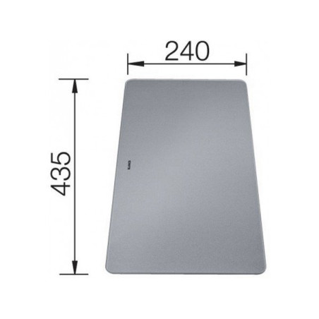 BLANCO sink. Cutting board, glass