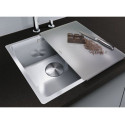 BLANCO sink. Cutting board, glass