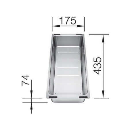 BLANCO sink. Colander