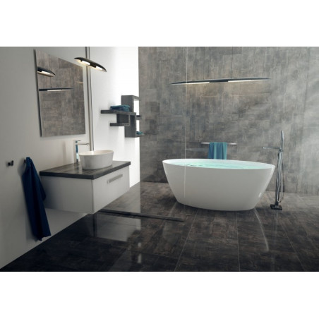 Kasutatud kivi vann OMNIRES Marble+ Siena 1610 x 81 cm