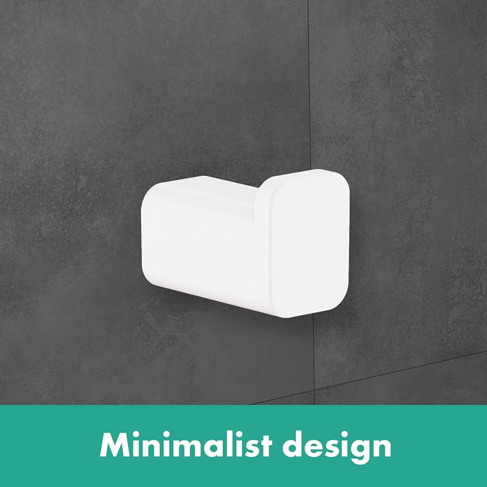 Kabliukas rippkapi jaoks HANSGROHE AddStoris 41742700, Matt White