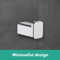Hook for towel rail HANSGROHE AddStoris 41742000, chrome-plated