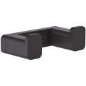 Kaksiknõel rätikule HANSGROHE AddStoris 41755670, must-matt