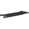 Полка для полотенец HANSGROHE AddStoris 41751670, черная-матовая