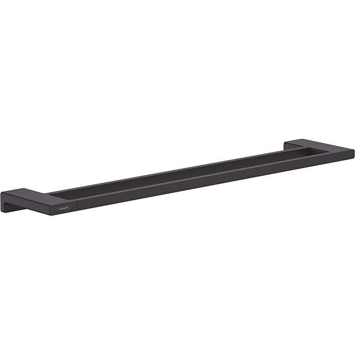 Kaksikute rätikuhoidja HANSGROHE AddStoris 41743670, must-matt