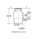 Food waste disposer ISE Evolution 200