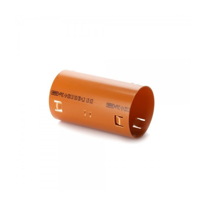 WAVIN 113 mm drainage pipe coupling sleeve