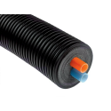 Double insulated pipe for heating line TERRENDIS 2 x 32 x 2.9 / 140 mm