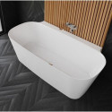 Building a wall-mounted stone mass bathtub VAYER Nova 2 1640 x 830