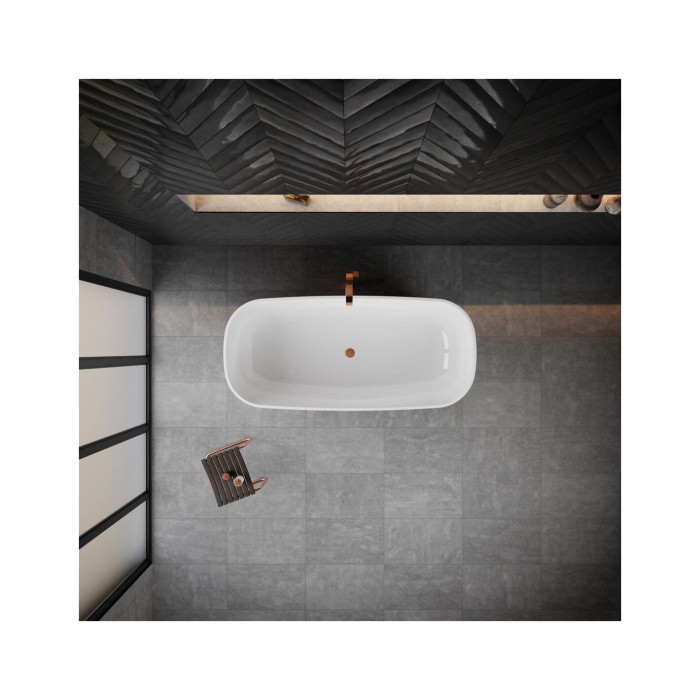 Stone composite bathtub VAYER Serpens 2 1650 x 750