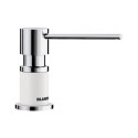 Soap dispenser BLANCO Lato, white-chrome, 525814