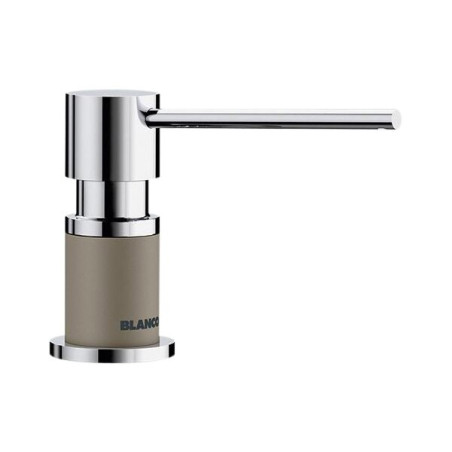 Soap dispenser BLANCO Lato, truffle-chrome, 525816