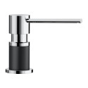 Soap dispenser blanco Lato, black-chrome, 526177