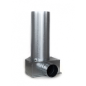 Diffuser box for flexible FITT 75 mm duct with 1 ring
