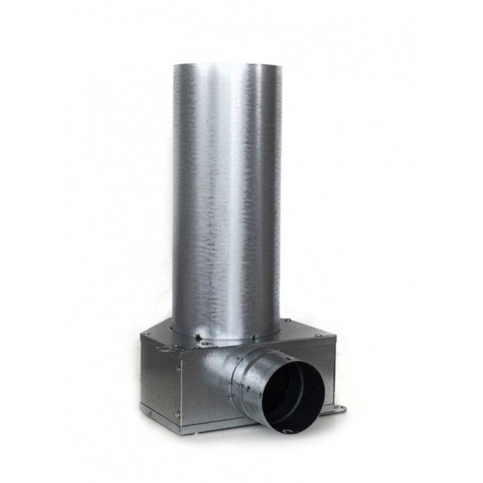 Diffuser box for flexible FITT 75 mm duct with 1 ring