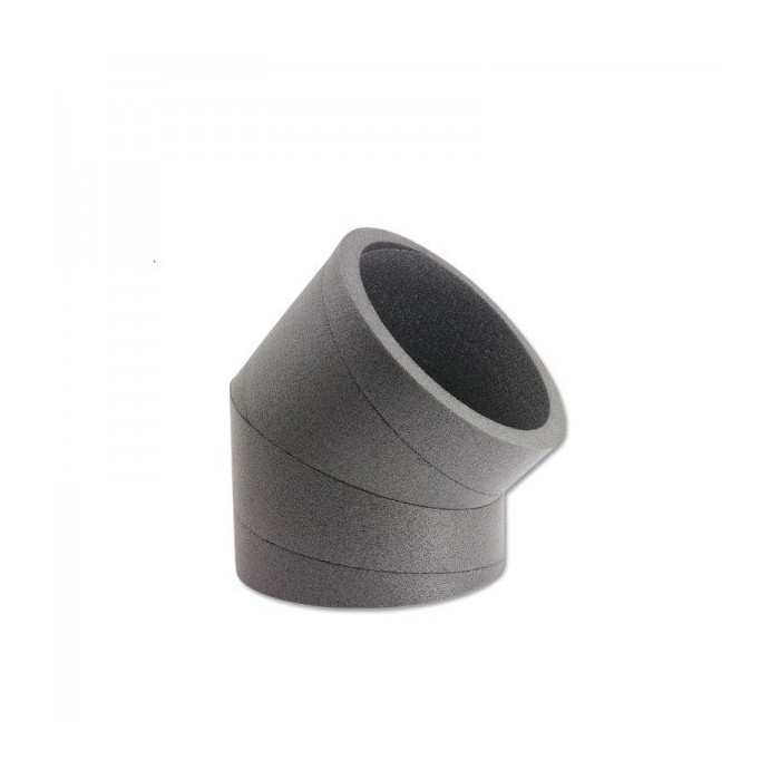 Isolated elbow made of expanded polyethylene (EPE) FITT 125 / 45 degrees