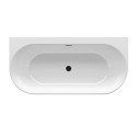 Акриловая ванна RAVAK FREEDOM W 1660 x 800 мм, с черным сифоном