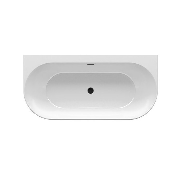 Акриловая ванна RAVAK FREEDOM W 1660 x 800 мм, с черным сифоном