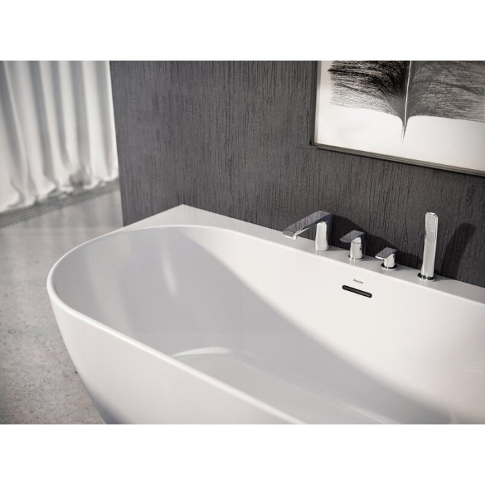 Akrüülvann RAVAK FREEDOM W 1660 x 800 mm, musta sifooniga
