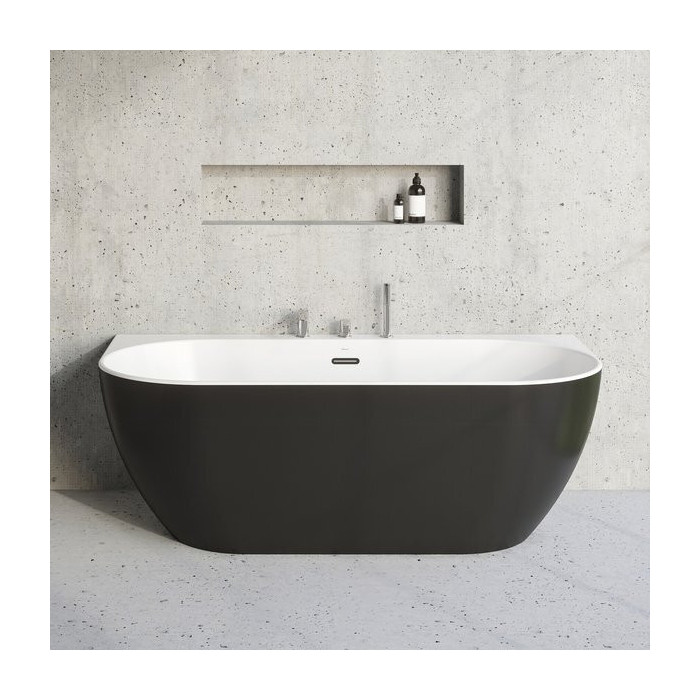 Akrüülvann RAVAK FREEDOM W 1660 x 800 mm, musta