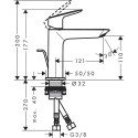 Vannitoa segisti HANSGROHE Logis 110 CoolStart, 71254000